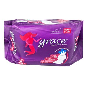 Grace Wings Heavy Flow Sanitary Napkin 8 Pads